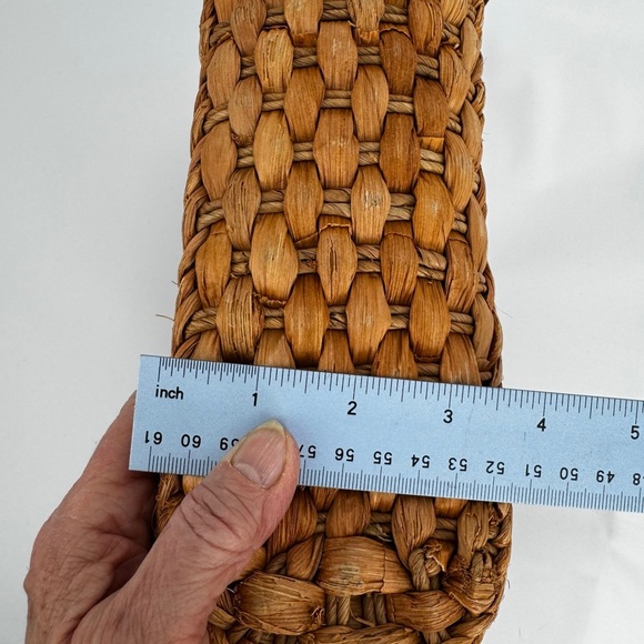 Brighton Wicker Women's Handbag Beige Croc Embossed Leather Heart Charm Purse - Picture 16 of 16